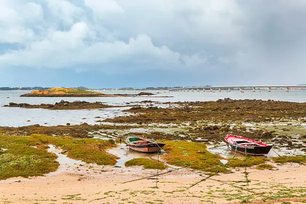 Photo of Two fishing boats in Patinhas beach