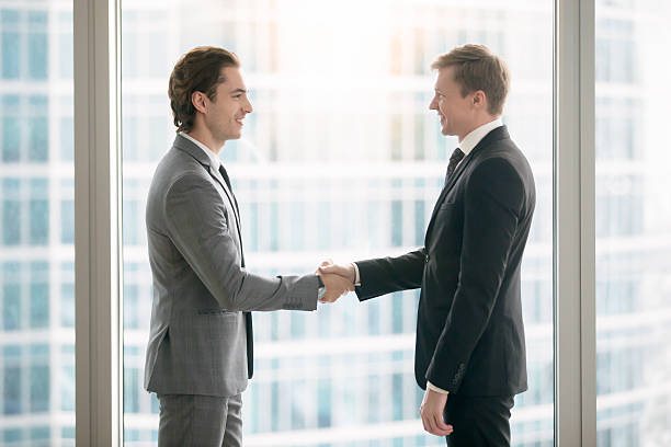 istock Business people making deal 628470736