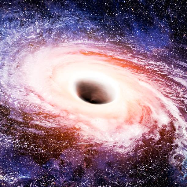 Black hole concept. hole black space way fiction hydrogen nebula galaxy white earth cloud cosmic atmosphere explosion meteorite deep star concept - stock image. Elements of this image furnished by NASA. spiral galaxy stock pictures, royalty-free photos & images