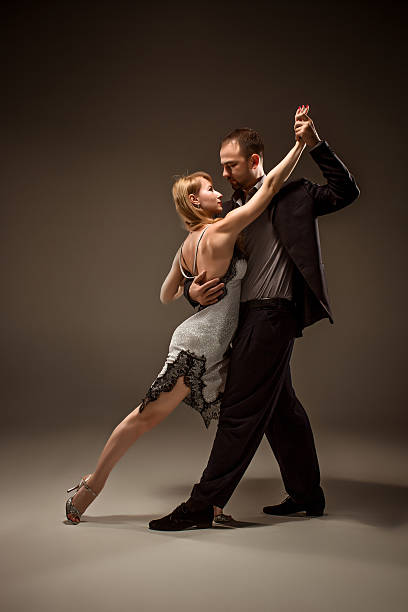 istock The man and the woman dancing argentinian tango 628490474