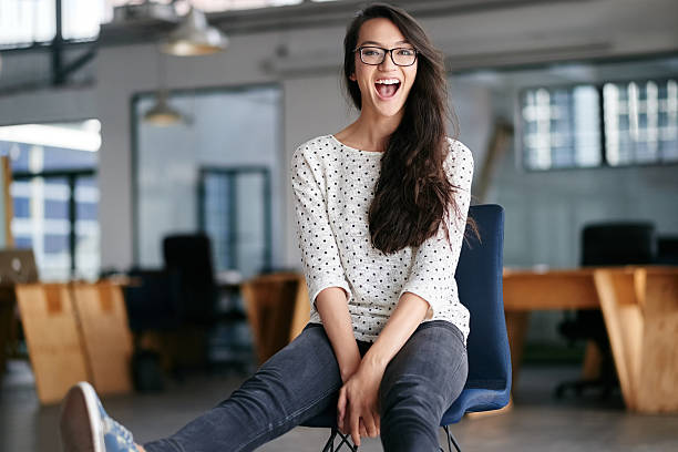 istock Loving every day of her job 628497424