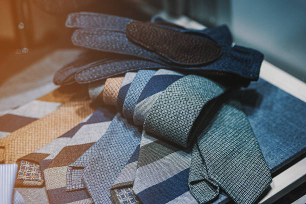 istock Men ties in a shop 628498026