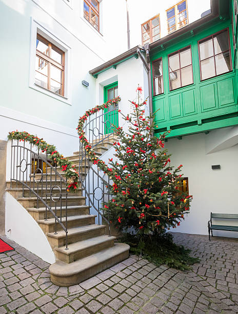 istock Christmas tree on Old Town Square in Prague 628505544