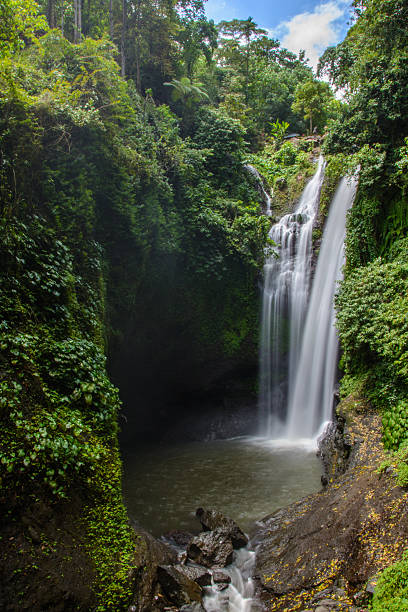 istock Beautiful Aling Aling Waterfall, Bali, Indonesia 628524584
