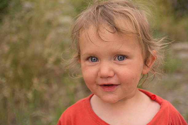istock Cute inquiring toddler with cheerful eyes 628525788