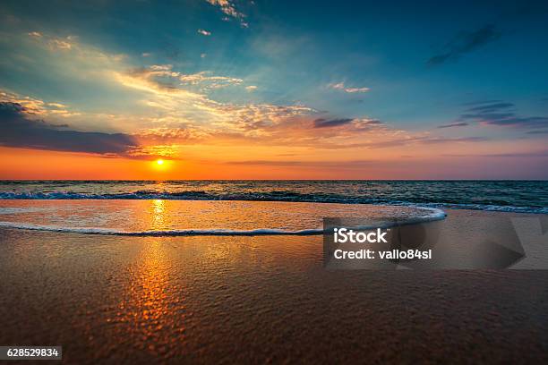 Beautiful Sunrise Over The Sea Stock Photo - Download Image Now - Big Island - Hawaii Islands, Hawaii Islands, Sunrise - Dawn