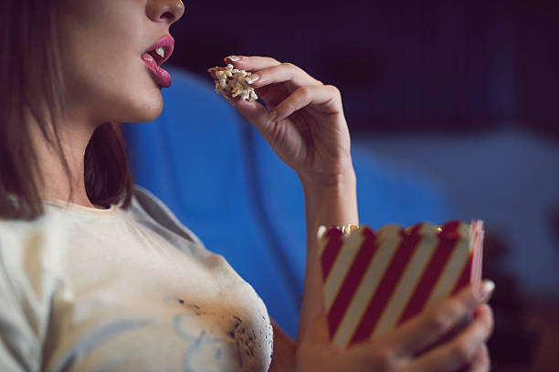 istock Snack and the movie 628535008