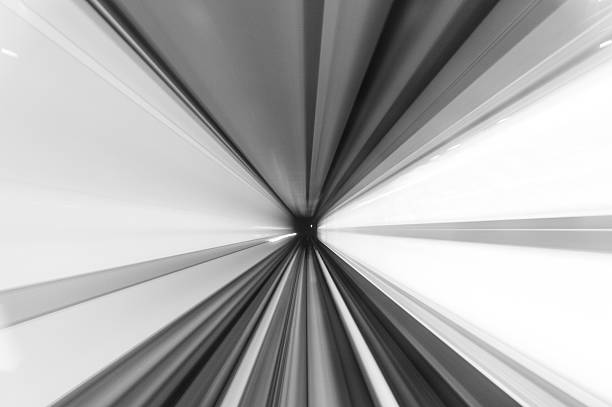 istock Speed motion in urban highway road tunnel 628538176