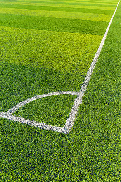 istock Synthetic football field 628551242