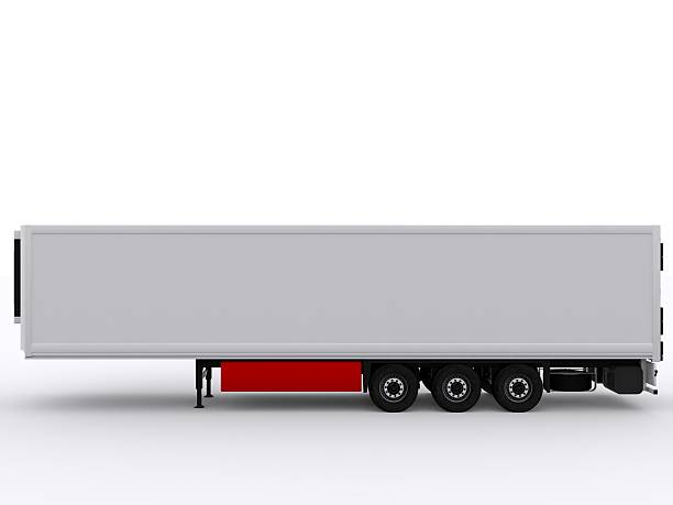 istock Truck Trailer isolated 628551854