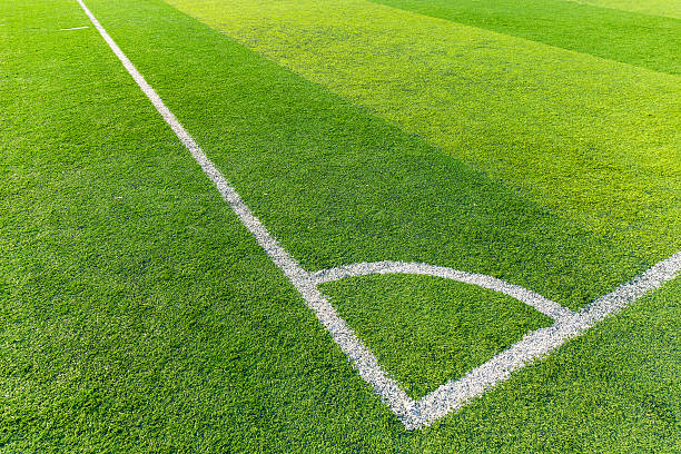 istock Synthetic football field 628551890