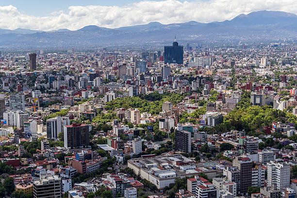 istock aerial view of Mexico city 628560662