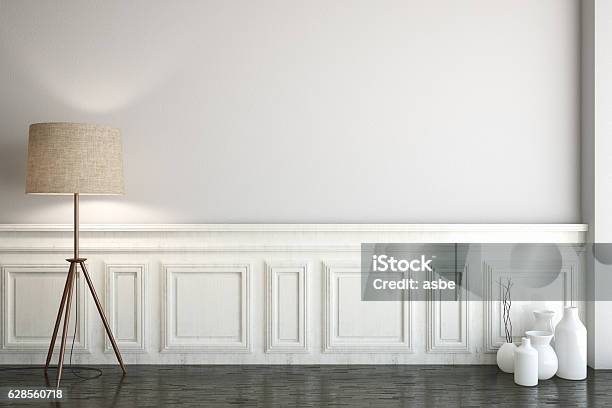Empty Wall Stock Photo - Download Image Now - Art Museum, Wall - Building Feature, Indoors