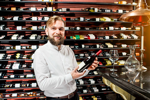 istock Portrait of Sommelier 628564234