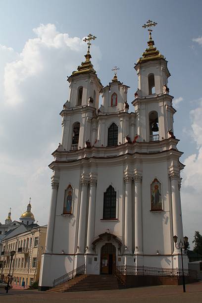istock The Resurrection church. Belarus, Vitebsk 628566960