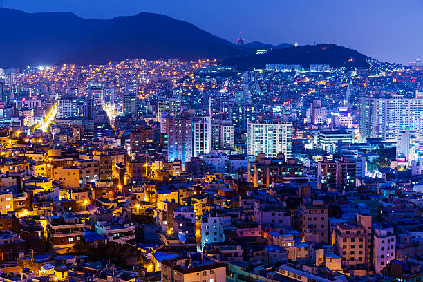 istock Busan city at night 628567150