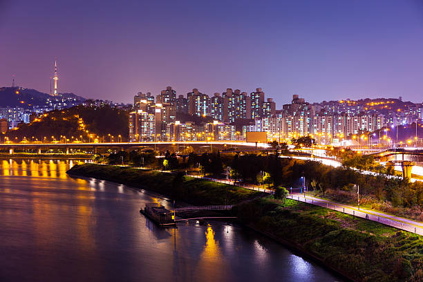 istock Seoul city at night 628580132