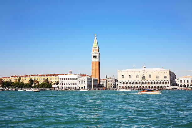 istock Doge Palace and campanile from San Marco basin 628581578