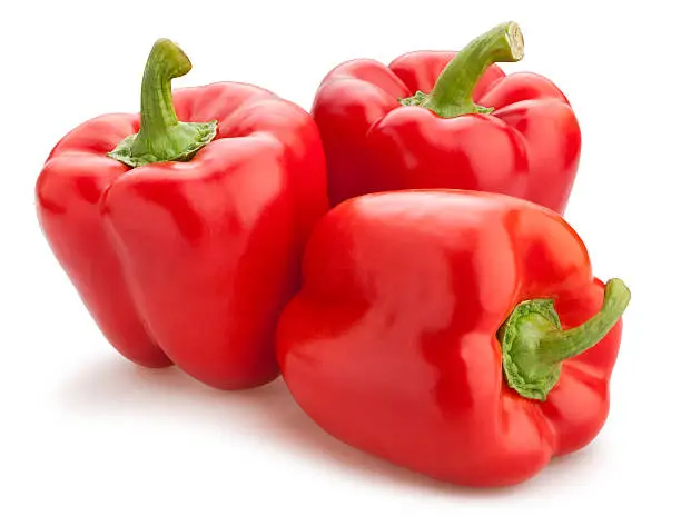 bell pepper isolated