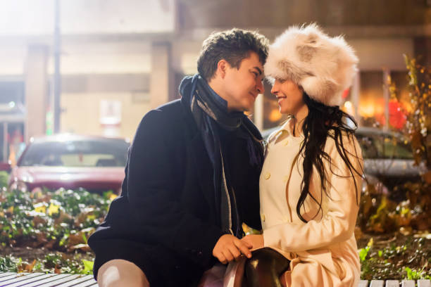 istock Couple having fun outdoors 628596176