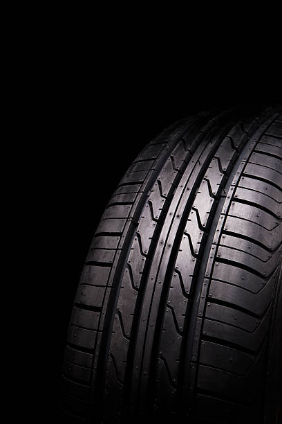 istock Close-up of car tire 628602076