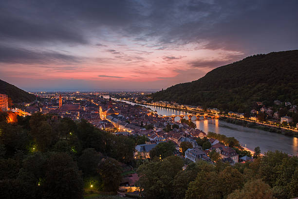 istock Marvellous sunset in Heidelberg 628602268