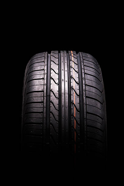 istock Close-up of car tire 628602292