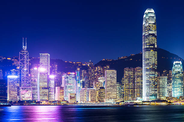 istock Hong Kong city at night 628602540