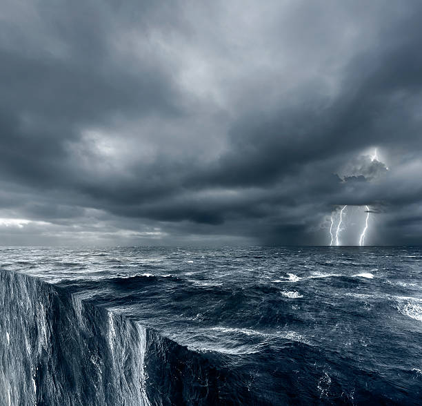 krawędź świata, konceptualna - waters edge nature water wave zdjęcia i obrazy z banku zdjęć