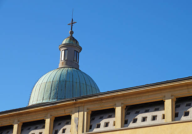 istock The Dome and Window of small Church 628608872