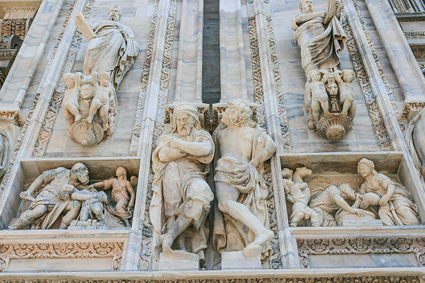 istock Milan Cathedral (Milan Cathedral), Piazza del Duomo, Milan, Italy. 628609090