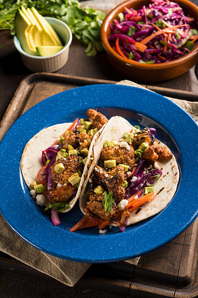 istock Vegetarian Tacos 628611860