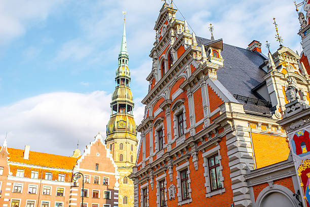 istock Old town's center in Riga 628613564