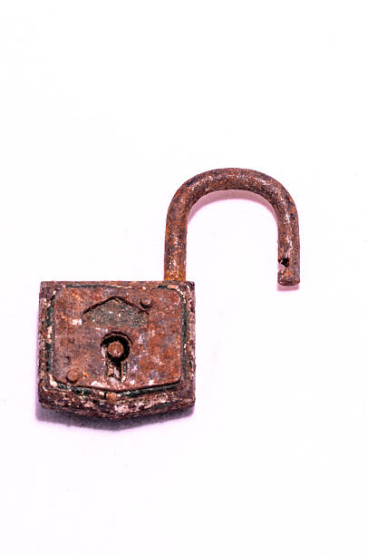 istock Old Antique Vintage Padlock 628613850