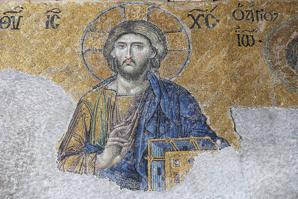 istock The Deesis mosaic, Hagia Sophia 628615194
