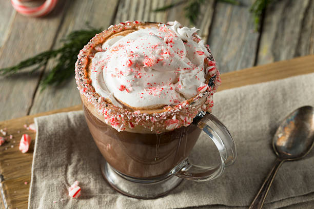 istock Homemade Peppermint Hot Chocolate 628617110