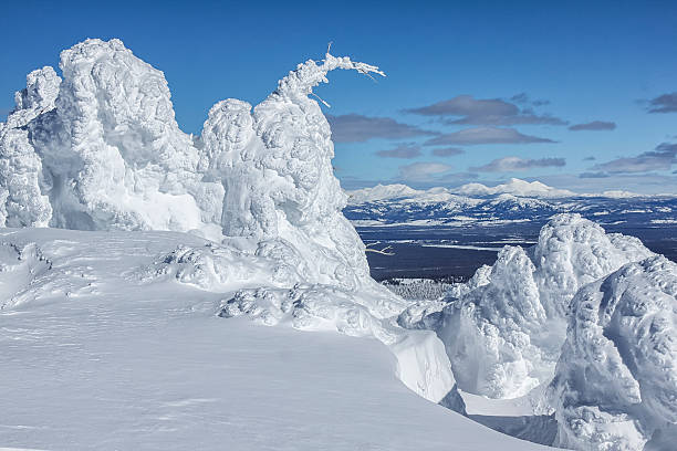 Looking Into Yellowstone National Park From Two Top Mountain We