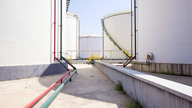 istock white tank in oil storage 628620434