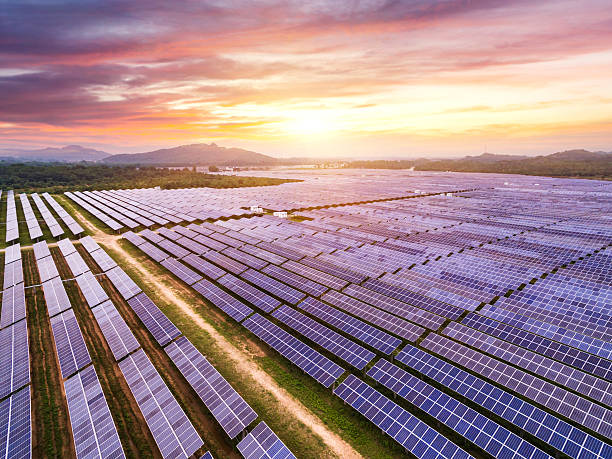 istock Photovoltaic power plant 628647296