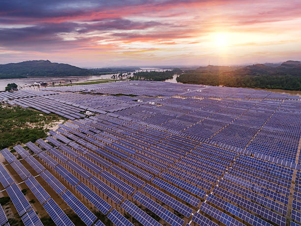 istock Photovoltaic power plant 628647392