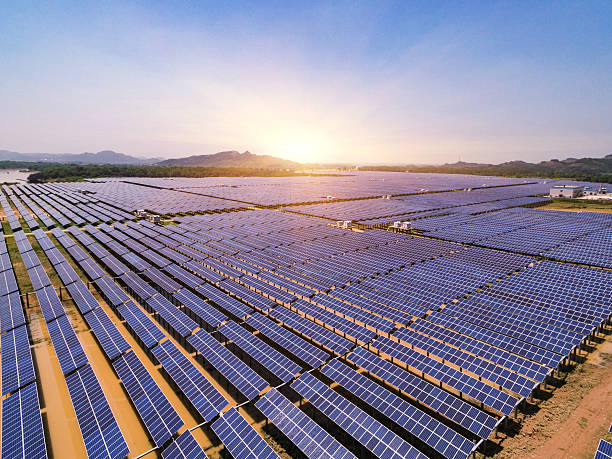 istock Photovoltaic power plant 628647478