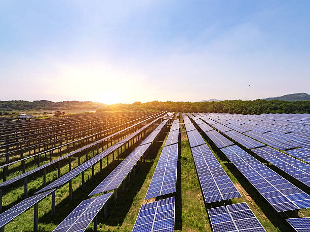 istock Photovoltaic power plant 628647700