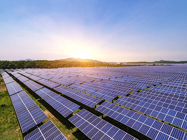 istock Photovoltaic power plant 628647758