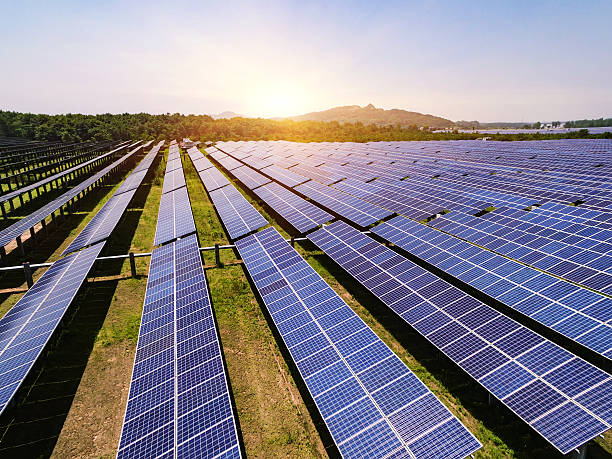 istock Photovoltaic power plant 628651878