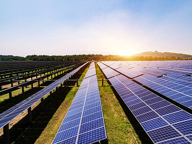 istock Photovoltaic power plant 628658468