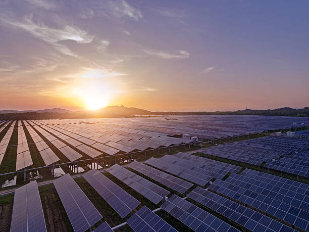 istock Photovoltaic power plant 628660276