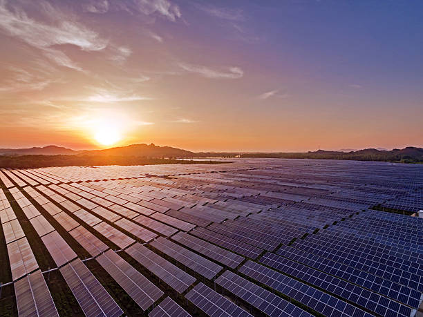 istock Photovoltaic power plant 628660356
