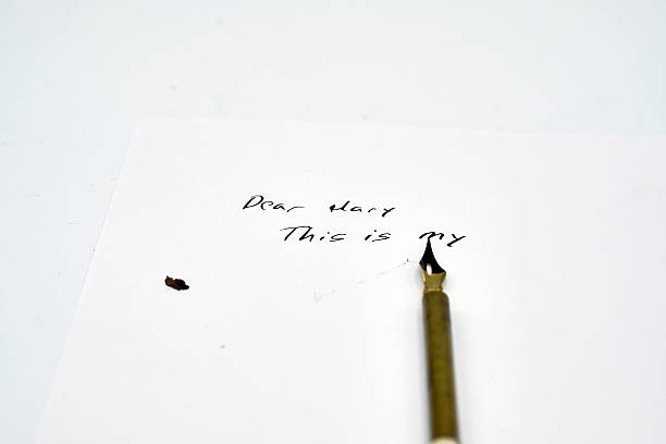 istock Feather Pen on the beginning of a letter 628661082