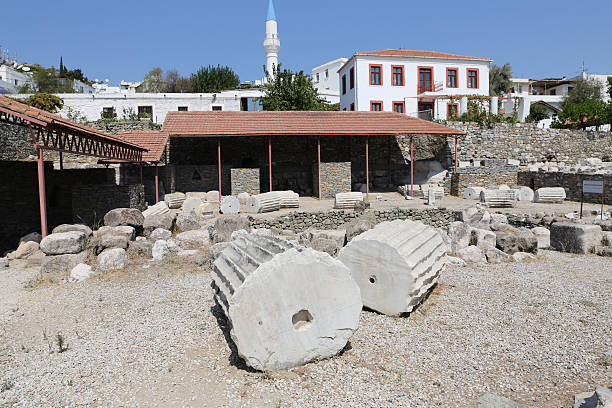 istock Mausoleum at Halicarnassus in Bodrum, Turkey 628665258