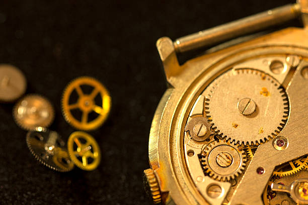 istock The process of repair mechanical watches 628695218
